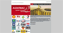 Desktop Screenshot of aldatmaz.com